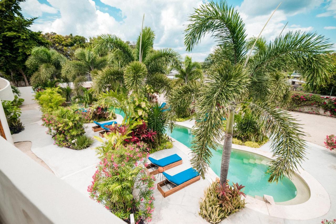 Blue Palm Bacalar Hotel Luaran gambar