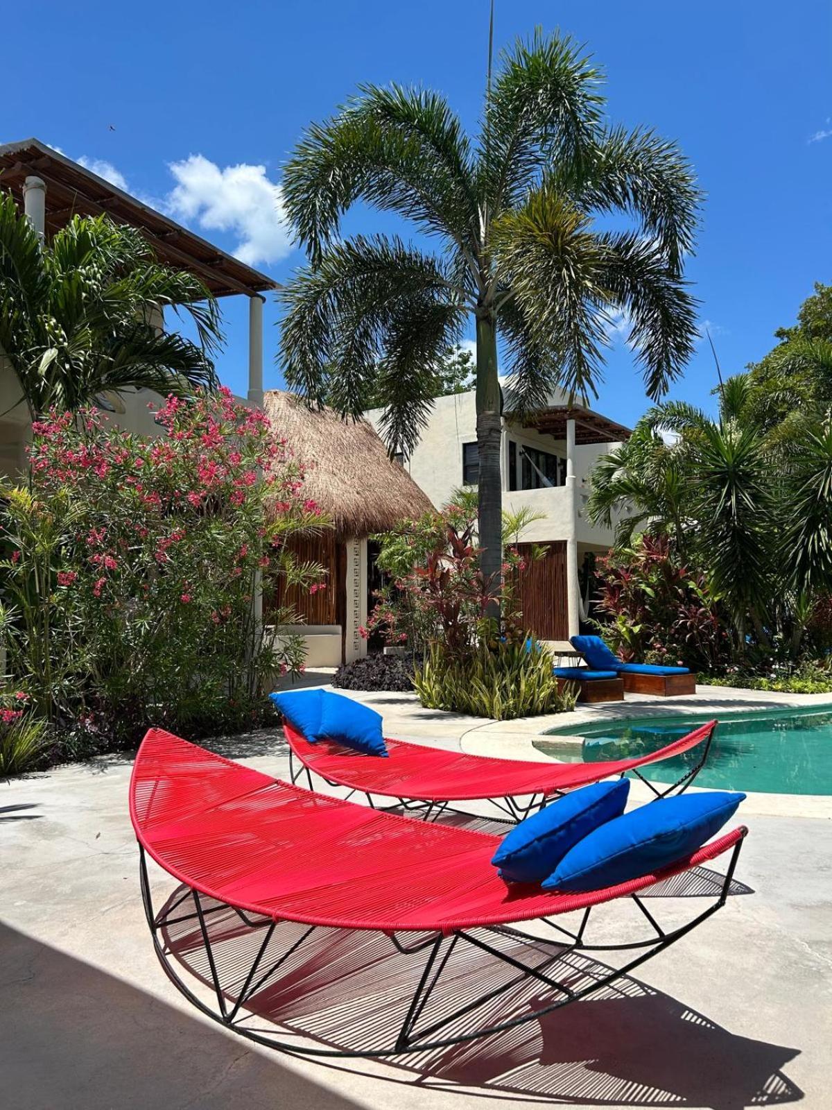 Blue Palm Bacalar Hotel Luaran gambar